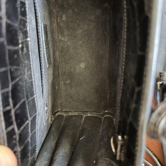 SAINT LAURENT - SAC DE JOUR CROC NANO - Picture 11 of 16